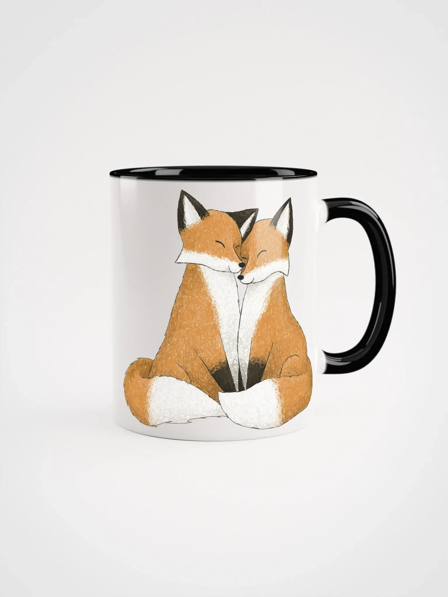 Foxy Love White Mug product image (2)
