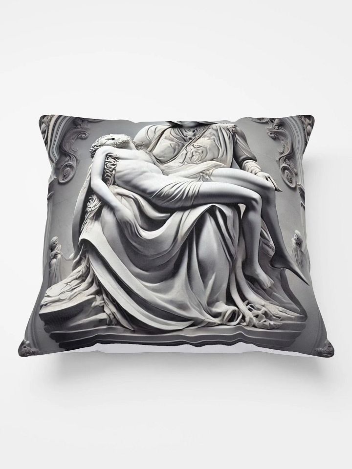 Inspired by La Pieta Elegy All-Over Print Pillow product image (1)