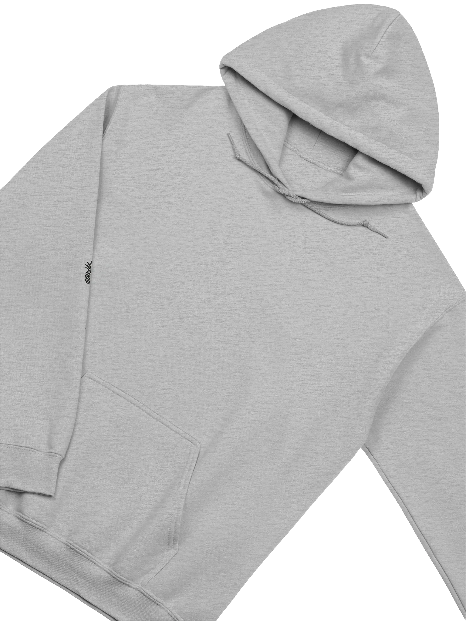 Lucky Pineapple® Lazy Day Midweight Minimalist Sleeve Pullover Hoodie (White & Light Colors) product image (11)