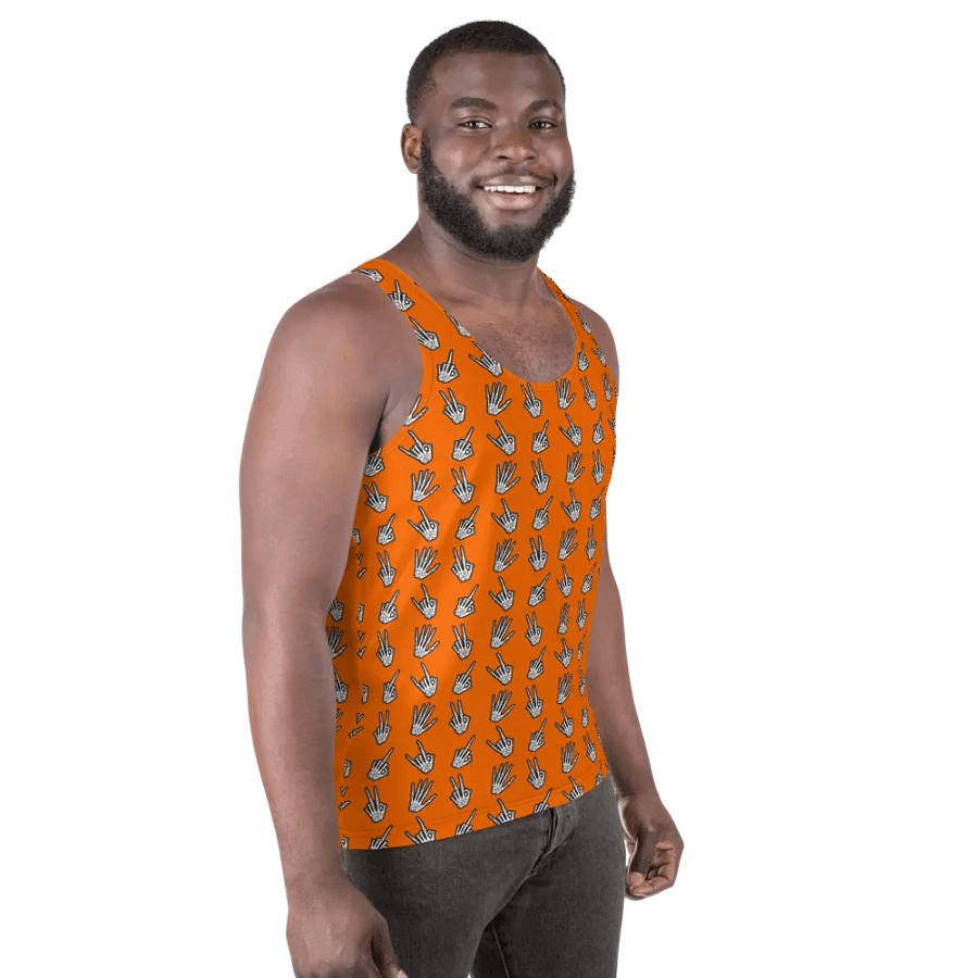 Bone Zone pattern tank top product image (5)