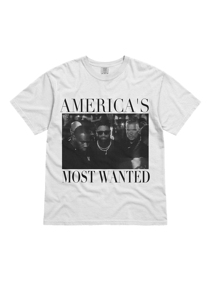 MOST WANTED TEE (WHITE) product image (1)