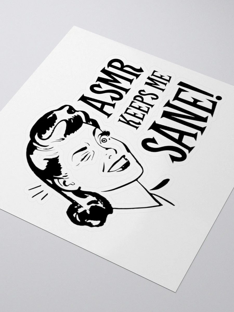 ASMR Keeps Me Sane / Sticker product image (3)