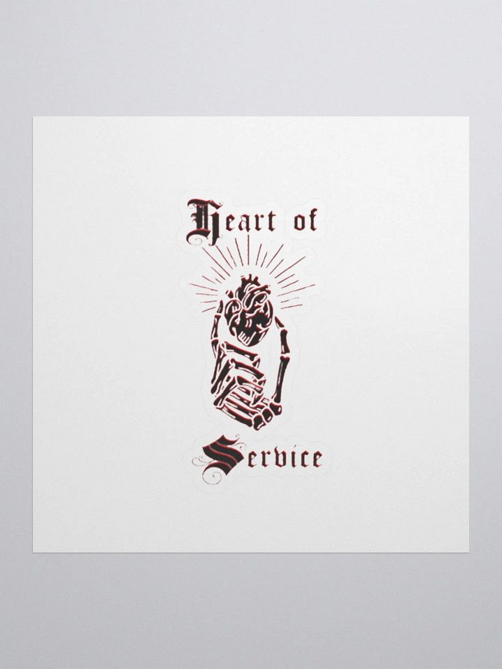 Heart of Service Stickers product image (3)