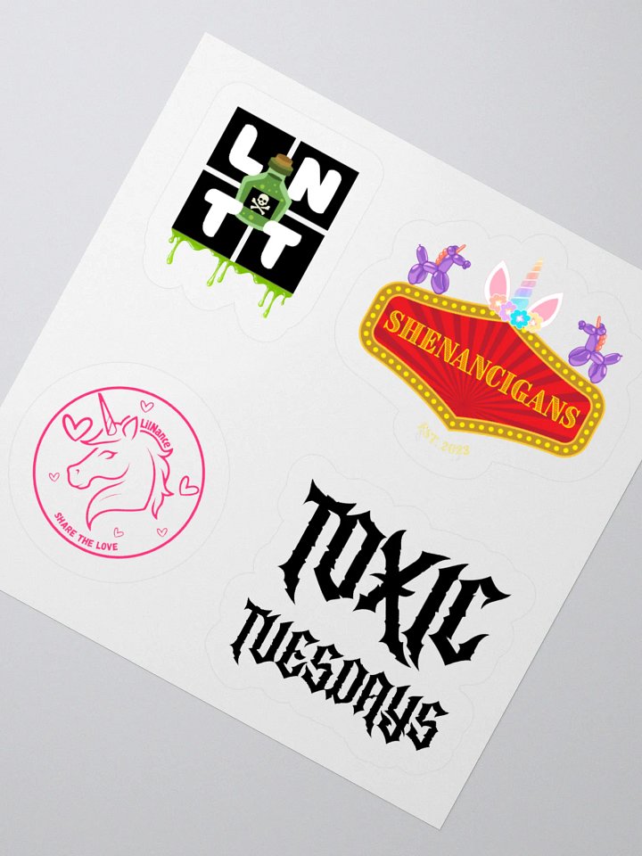 Funky Kiss Cut Sticker Set product image (2)
