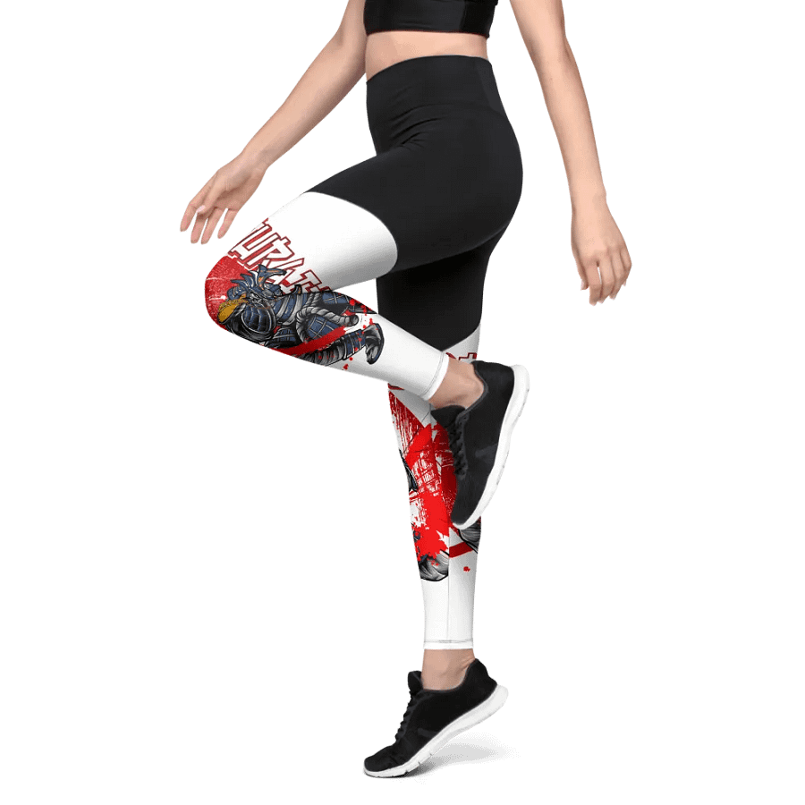 Samurai Tacos All-Over Print Leggings product image (7)