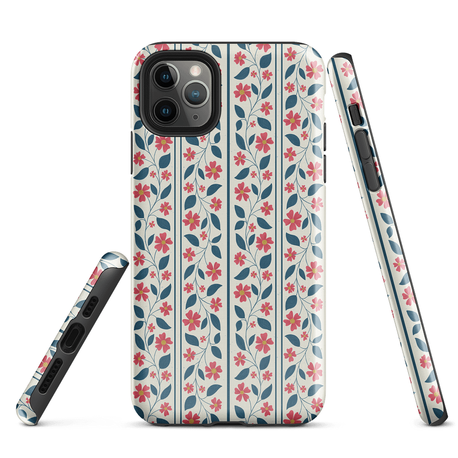 Cosmic Bloom Trailing Stripes Tough Case for iPhone product image (3)
