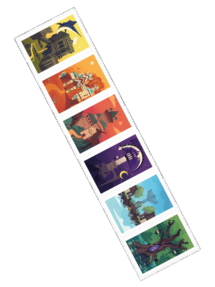 Rainbow Bases Stickers product image (2)
