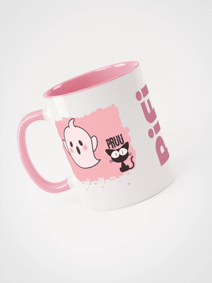 Ghost Hero Easily Startled By a Cat Ceramic Mug product image (3)