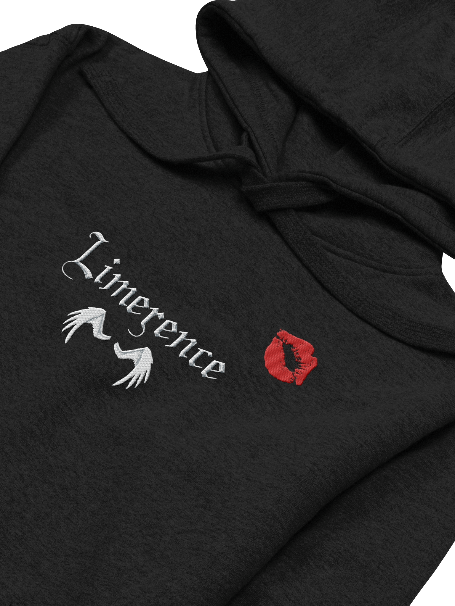 Limerence Black Embroidered Hoodie product image (3)