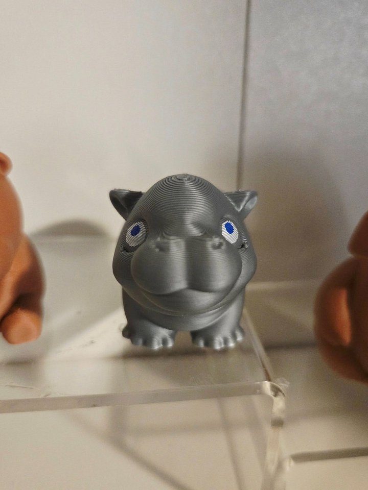 Pygmy Hippo - 3D Printed product image (2)