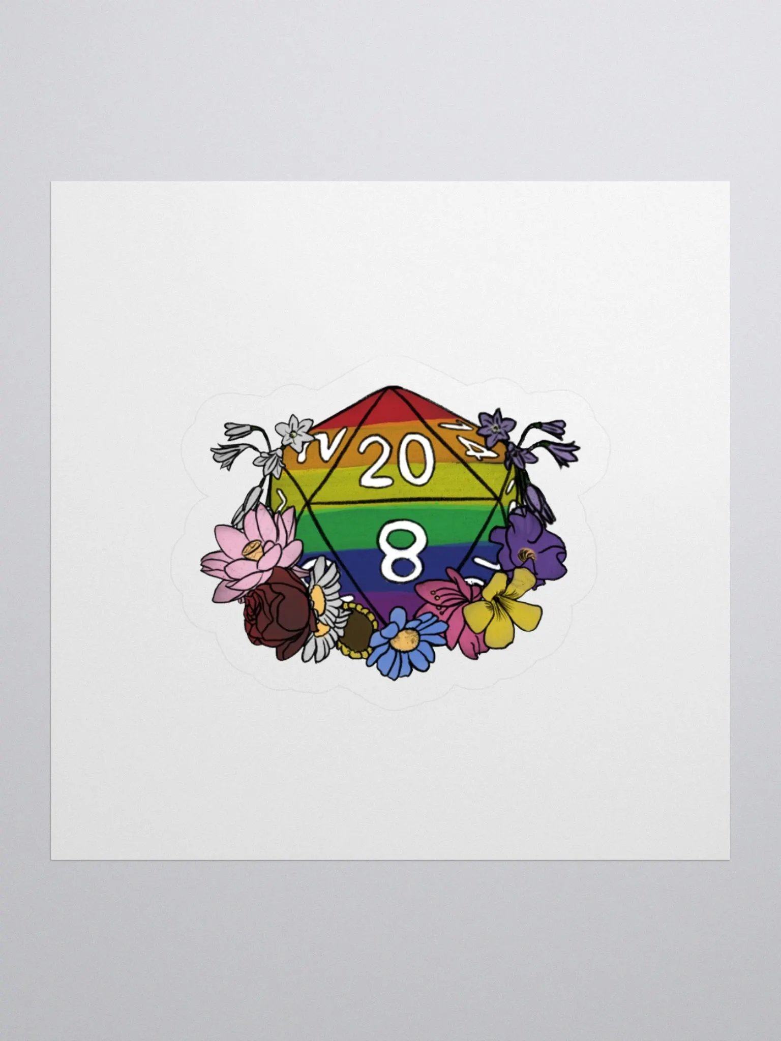 DnD Inspired Pride - Sticker product image (1)