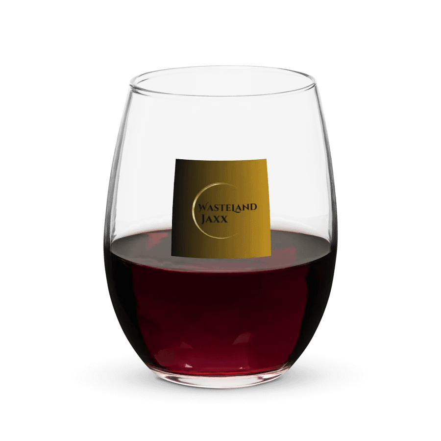 Wasteland Jaxx Logo Wine Glass (Steamless) product image (5)