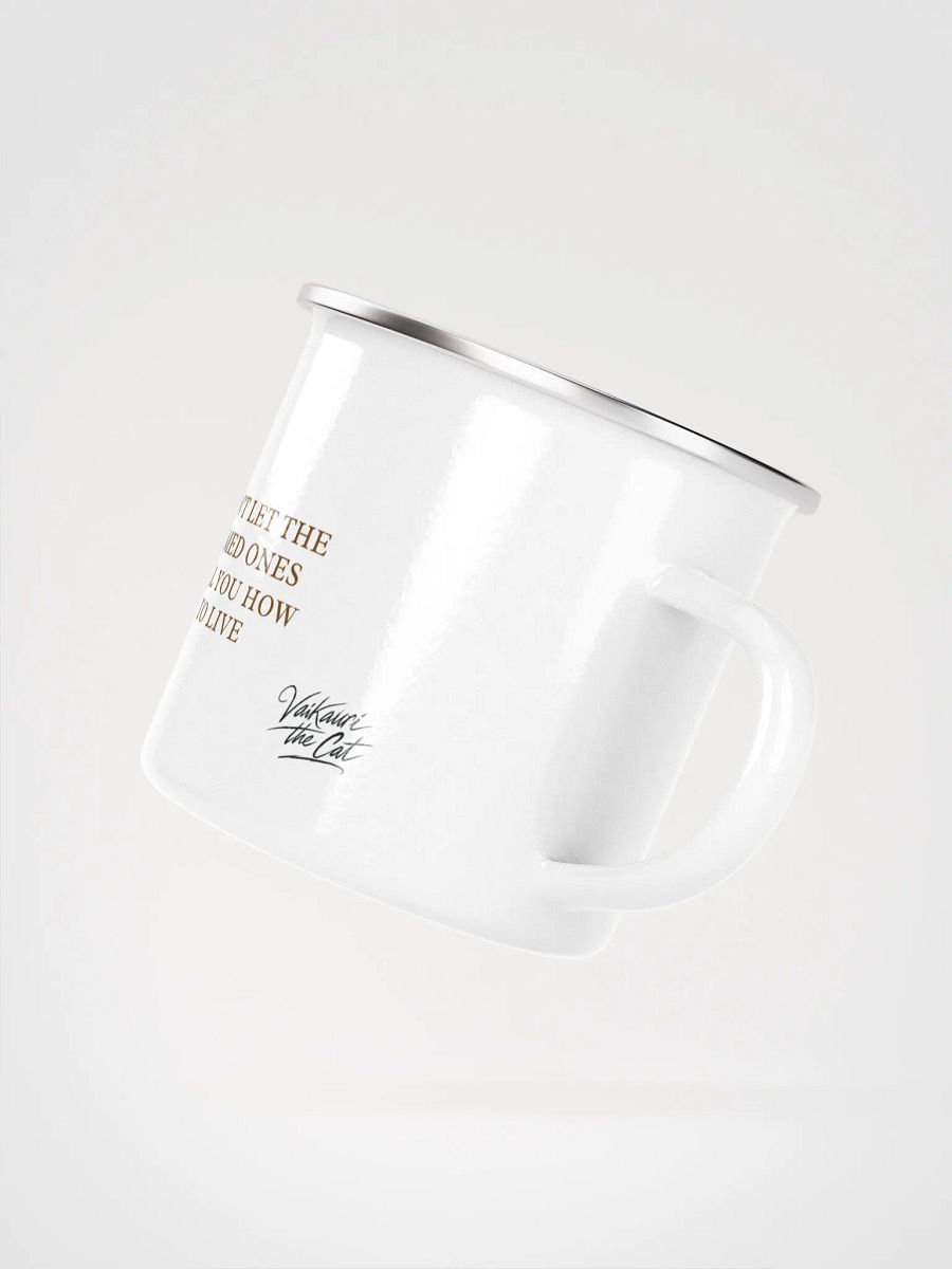Vaikauri Cat Enamel Mug product image (3)