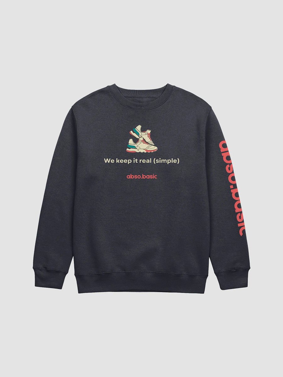 Keep it Real Colorful Kicks Illustrated Unisex Sweatshirt product image (9)