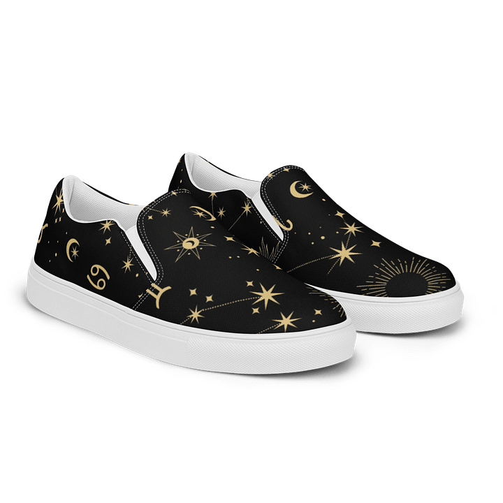 Celestial Zodiac Slip-On Shoes product image (2)