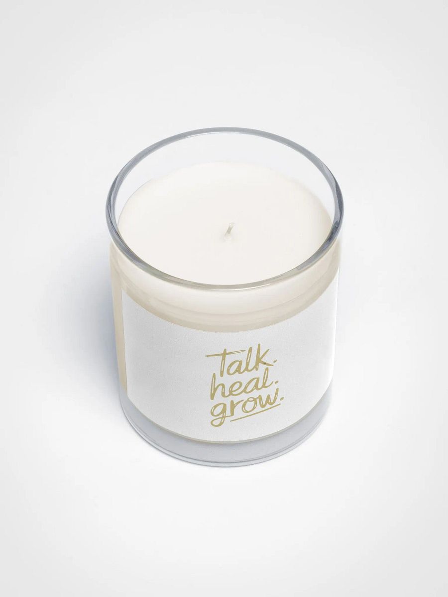 Hero Menswear "Talk, Heal, Grow" Scented Candle product image (3)