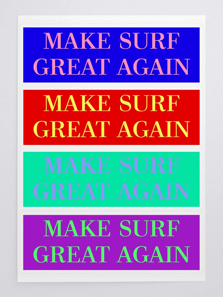 MSGA Sticker Set product image (3)