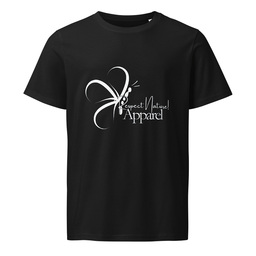 Respect Nature Organic Black Unisex T-Shirt product image (1)