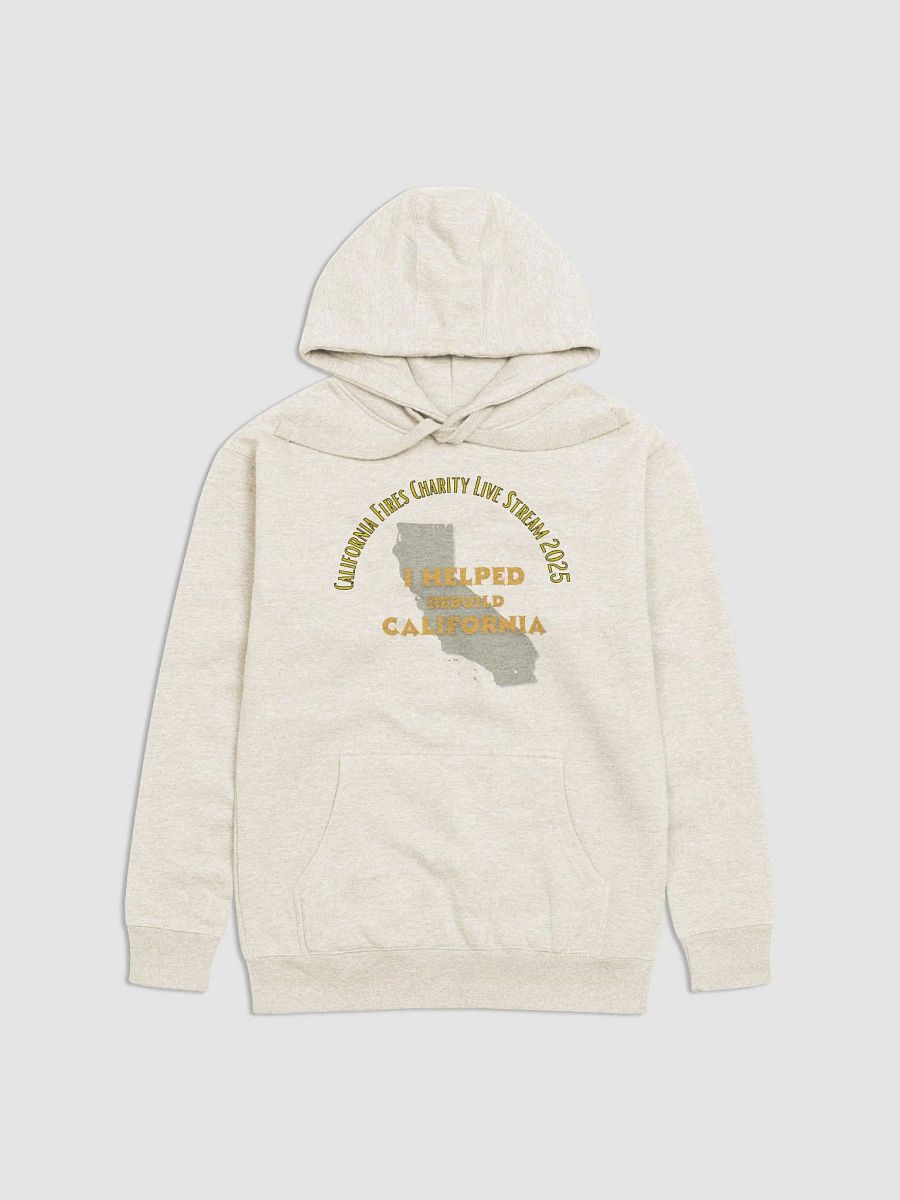 Chill Reaper Limited 2k25 Cali Fires Charity Pullover Hoodie - (Back Badge) product image (1)