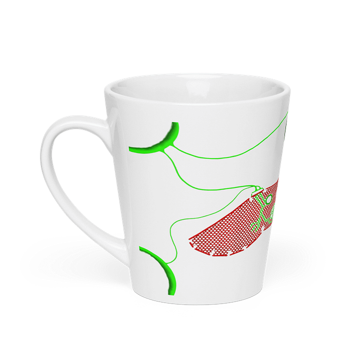 Galactic Gamer Latte Mug product image (1)