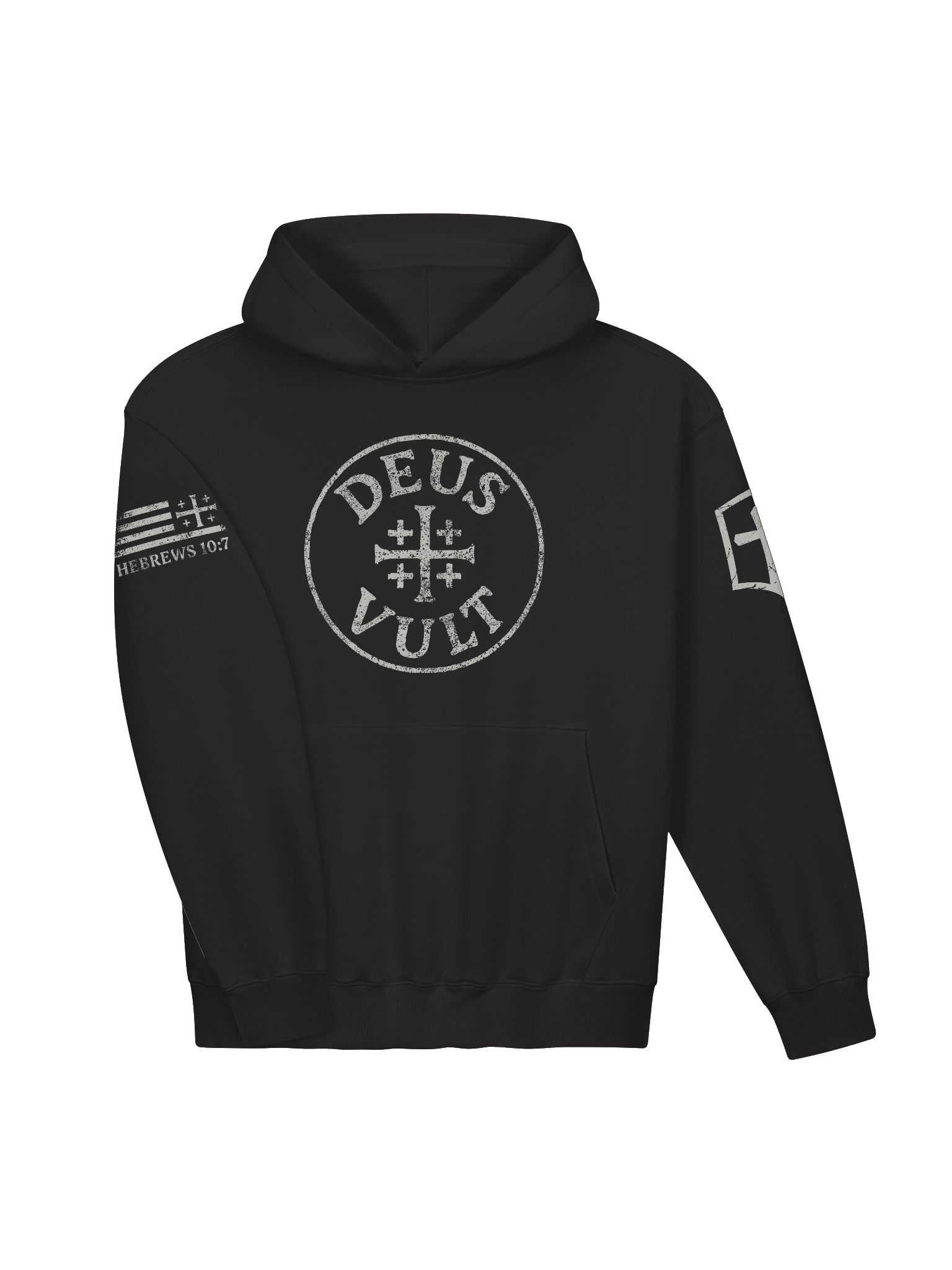 Deus Vult French Terry Hoodie product image (3)