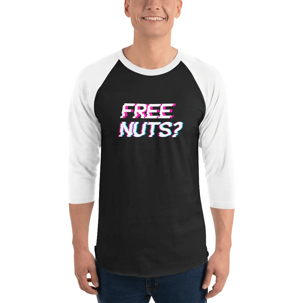Free Nuts? Baseball Tee product image (7)