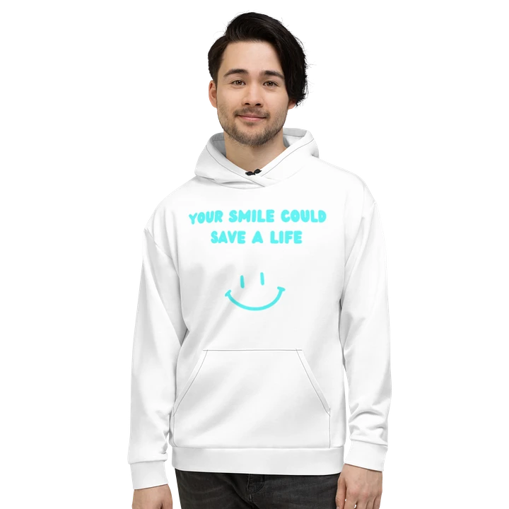 Smile Polyester Hoodie product image (1)