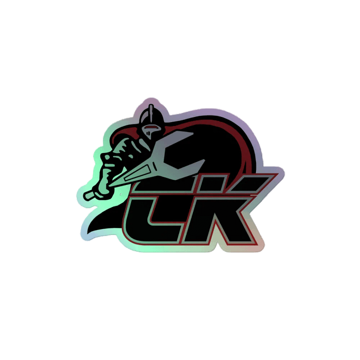Knight Holographic Sticker product image (1)