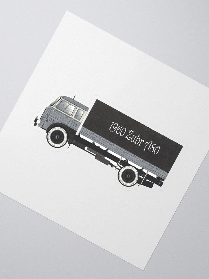 Vintage Truck 1960 Žubr A80 Sticker product image (5)