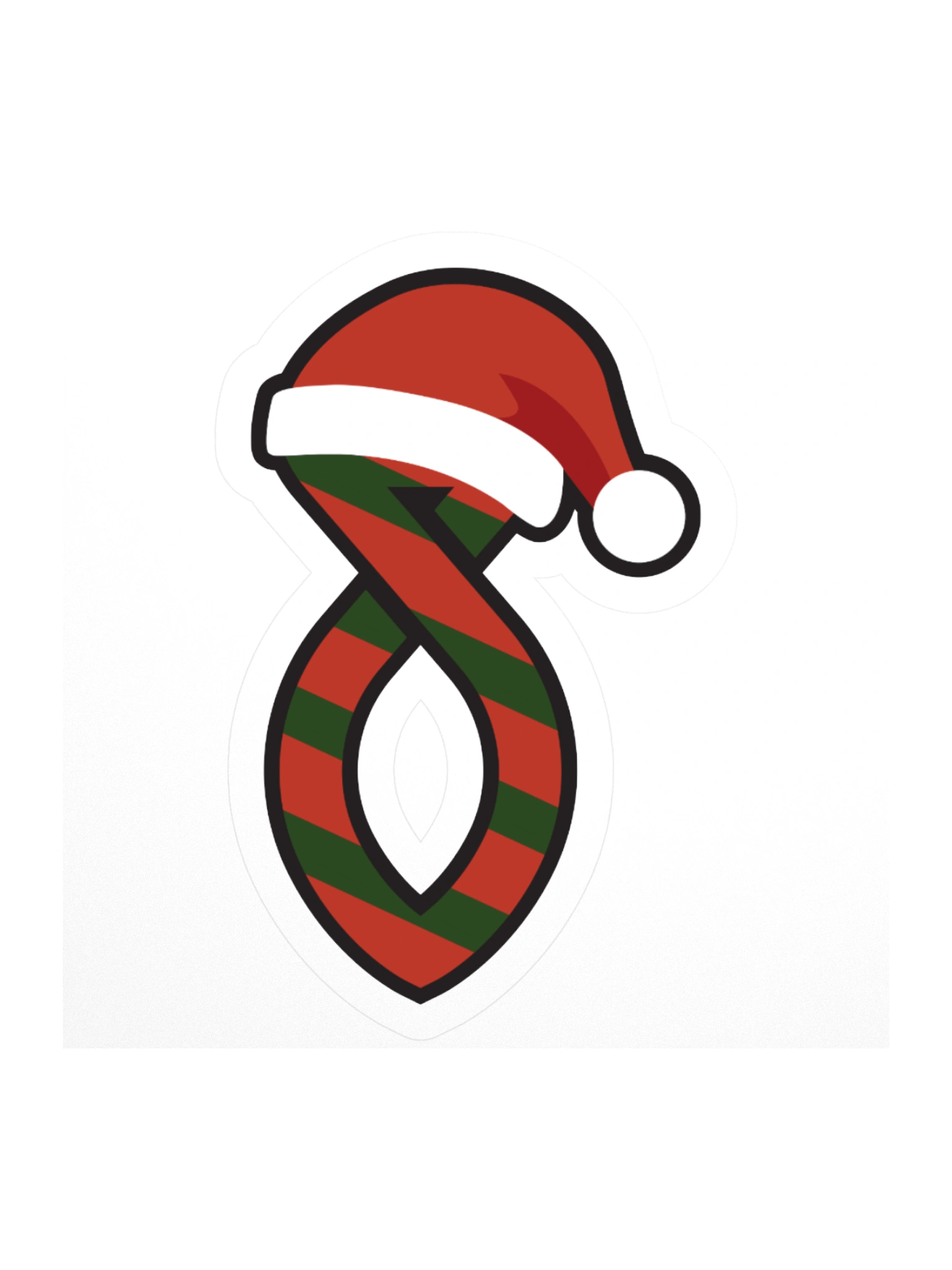 Santa Hat Sticker product image (1)