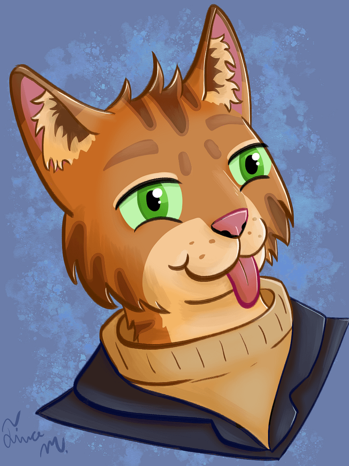 Art Commission - Rendered Bust product image (1)