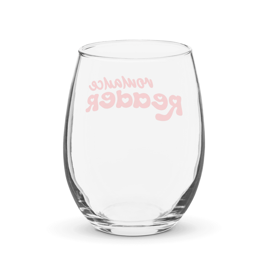 Romance Reader Stemless Wine Glass product image (2)