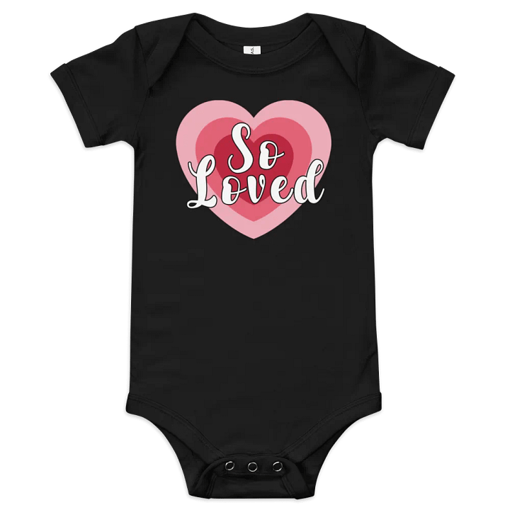 So Loved Baby One Piece product image (2)