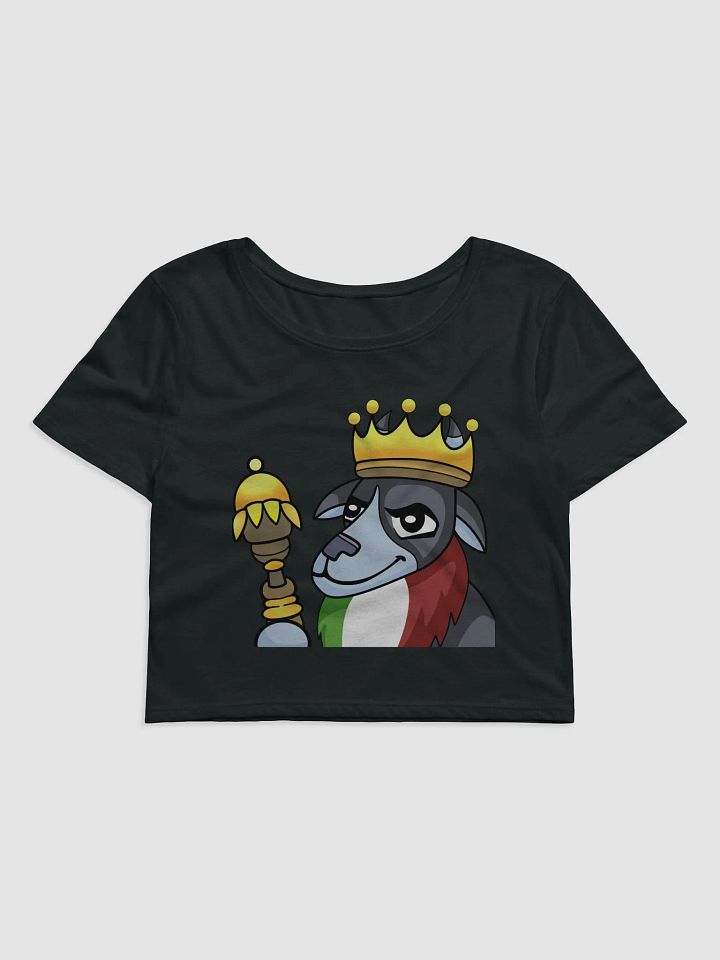 Royal Goat Cropped T-Shirt product image (1)