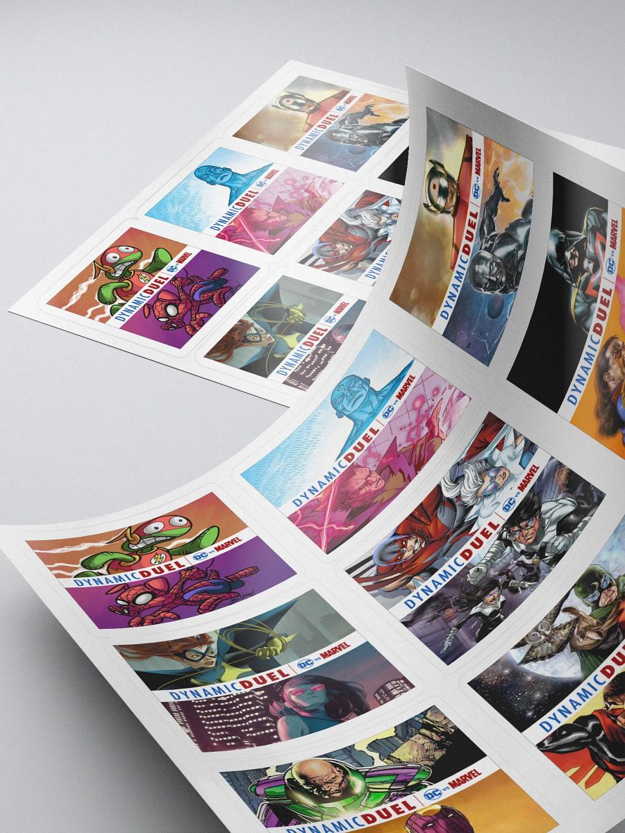 Dynamic Duel Episode Cover Stickers - Series 9 product image (4)