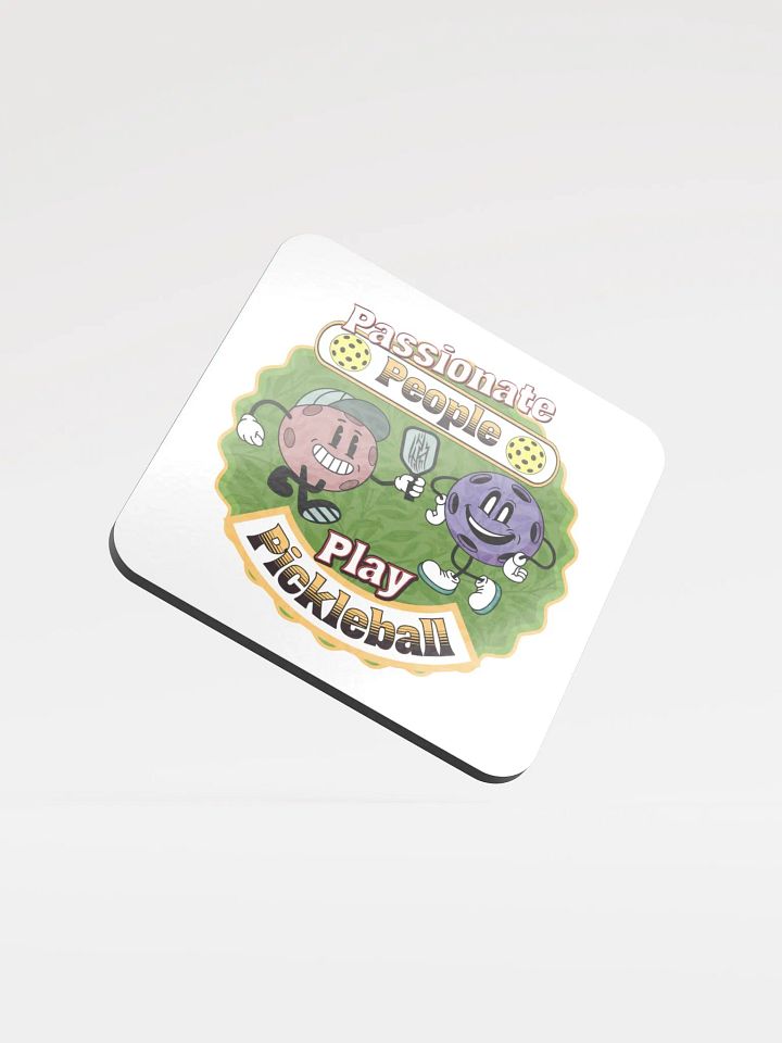 Passionate People Play Pickleball Coasters product image (1)