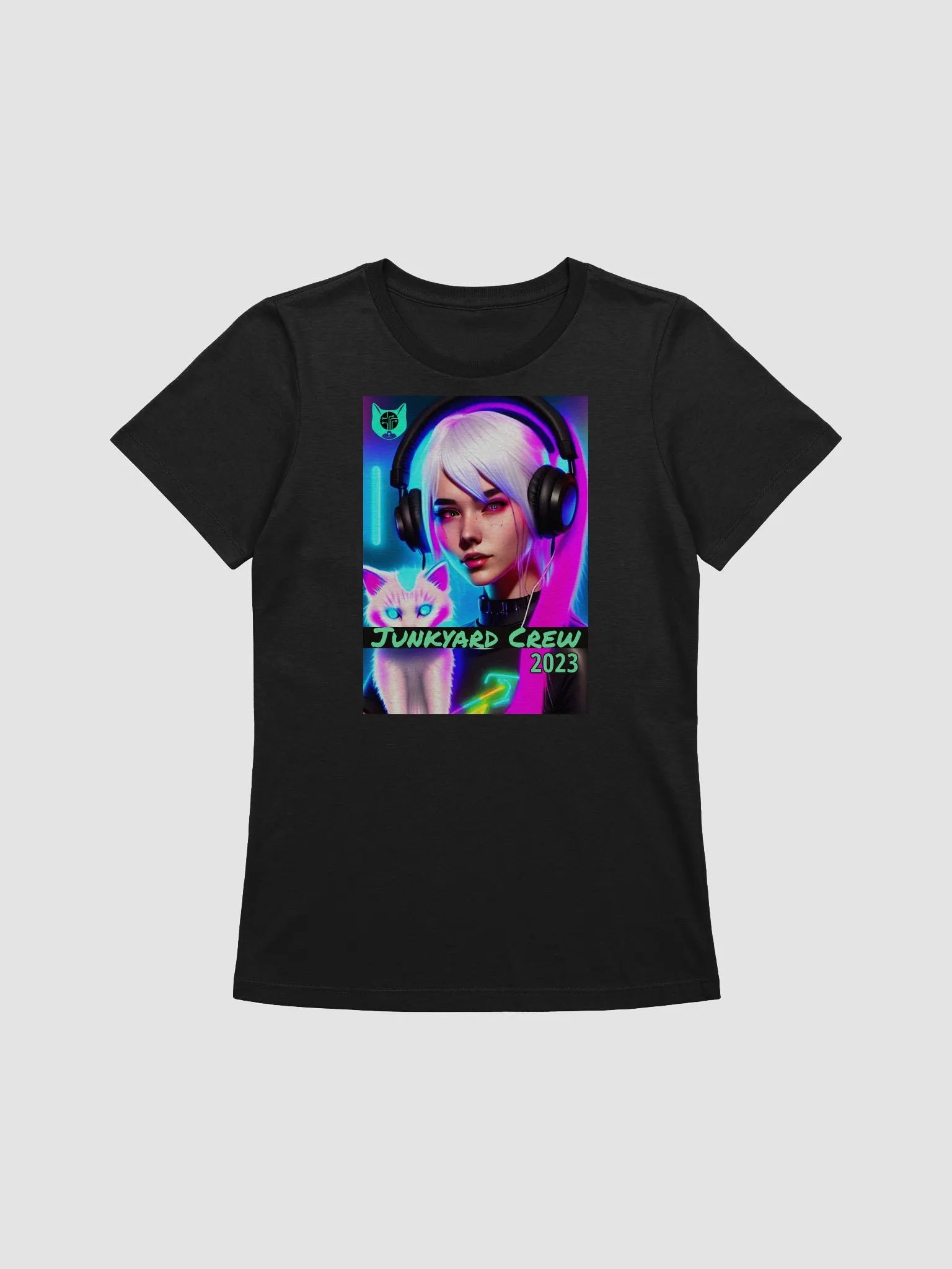 NEON THREE Women's Tee with relaxed fit (US and EU SHIPPING) product image (1)