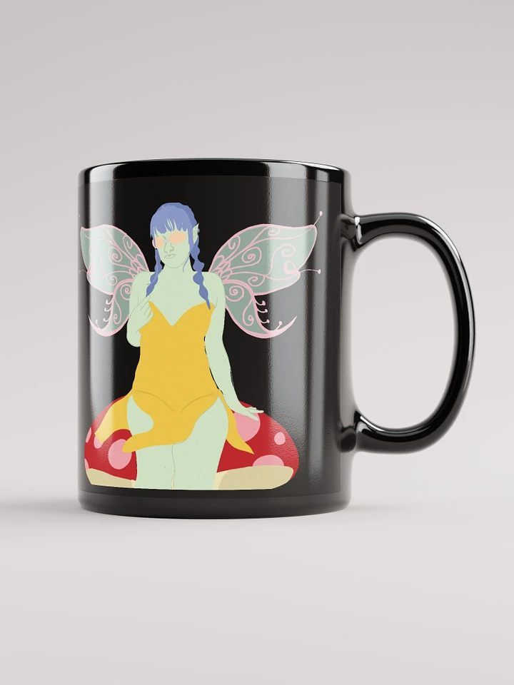Steph the Fairy Black Mug product image (1)