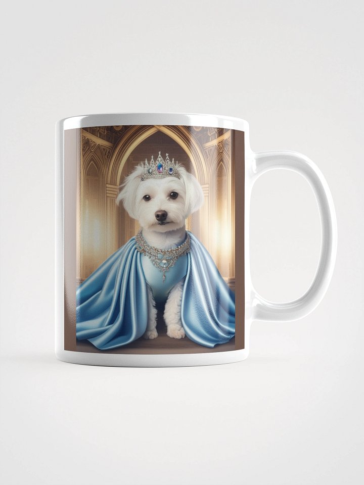Regal Pup in Blue – Royal Dog Portrait product image (1)