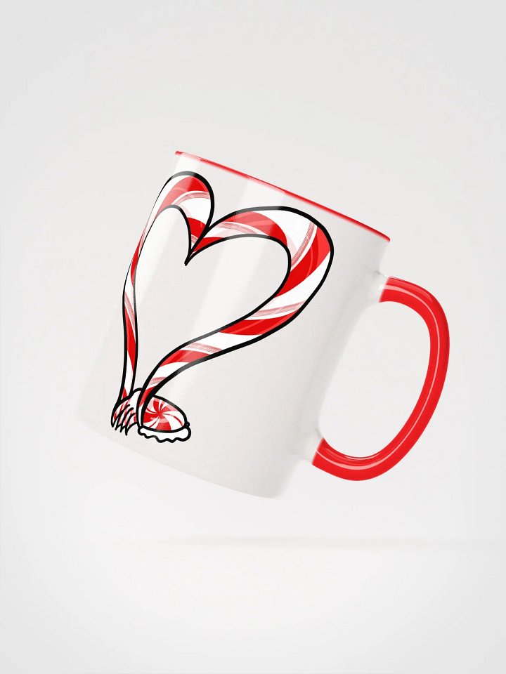 Candycane Tentacle Heart double sided- color mug product image (42)
