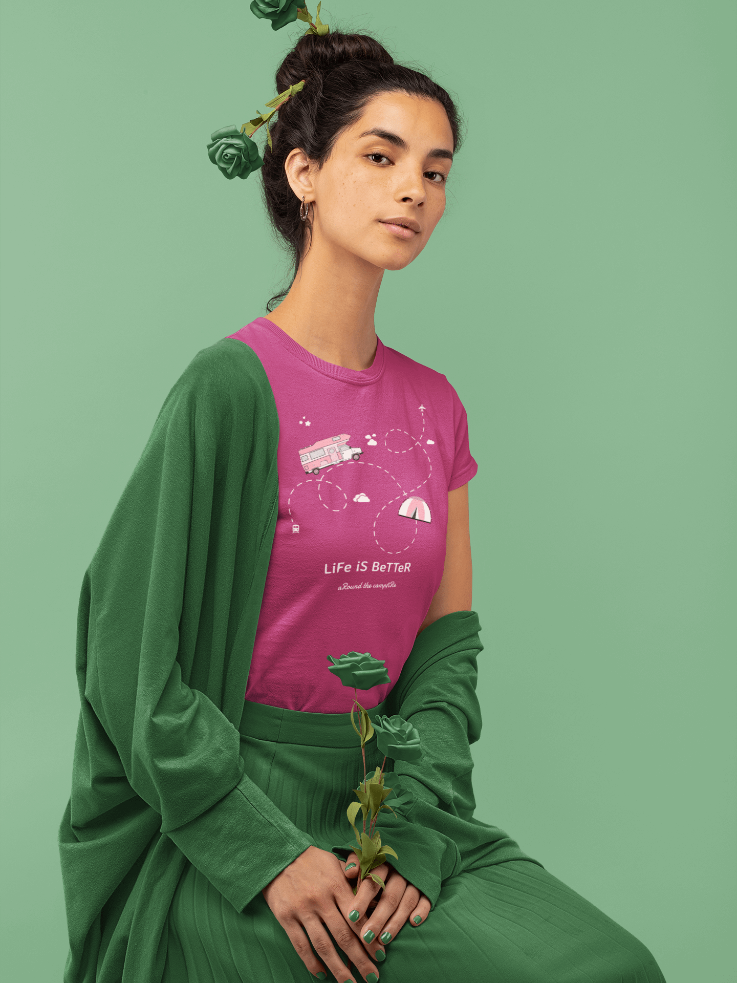 Life Is Better Around The Campfire Shirt #13 product image (2)