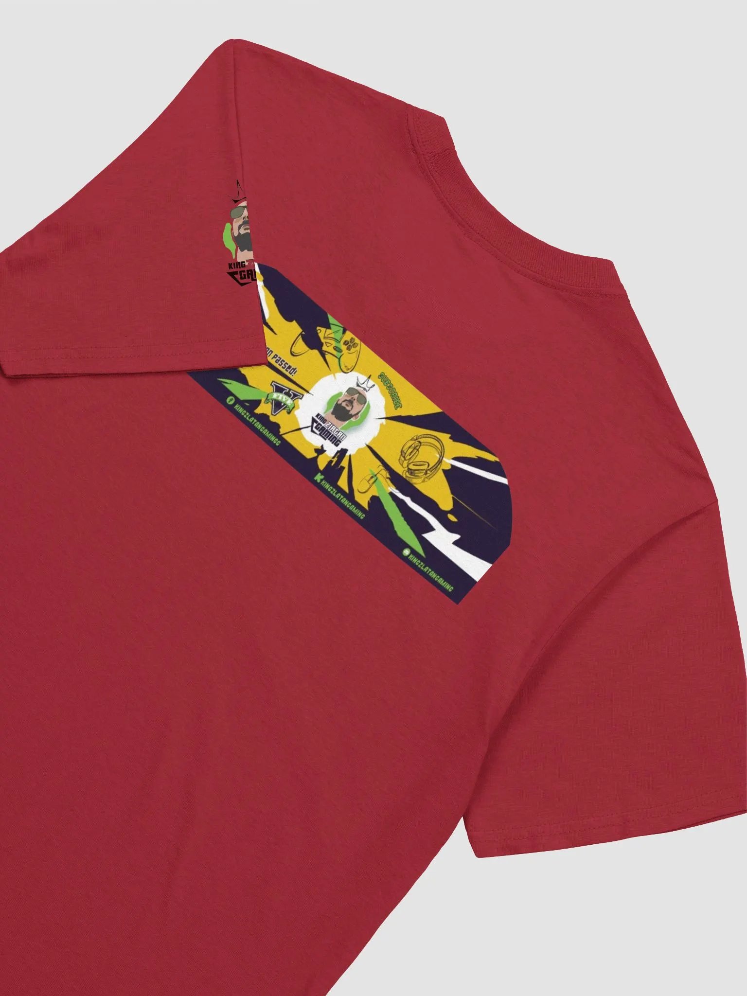 King Zlatan Gaming Unisex T-Shirt product image (15)