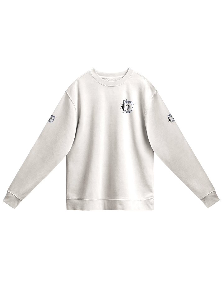 Vintage-Inspired Hoopsters Basketball Emblem Sweatshirt product image (1)