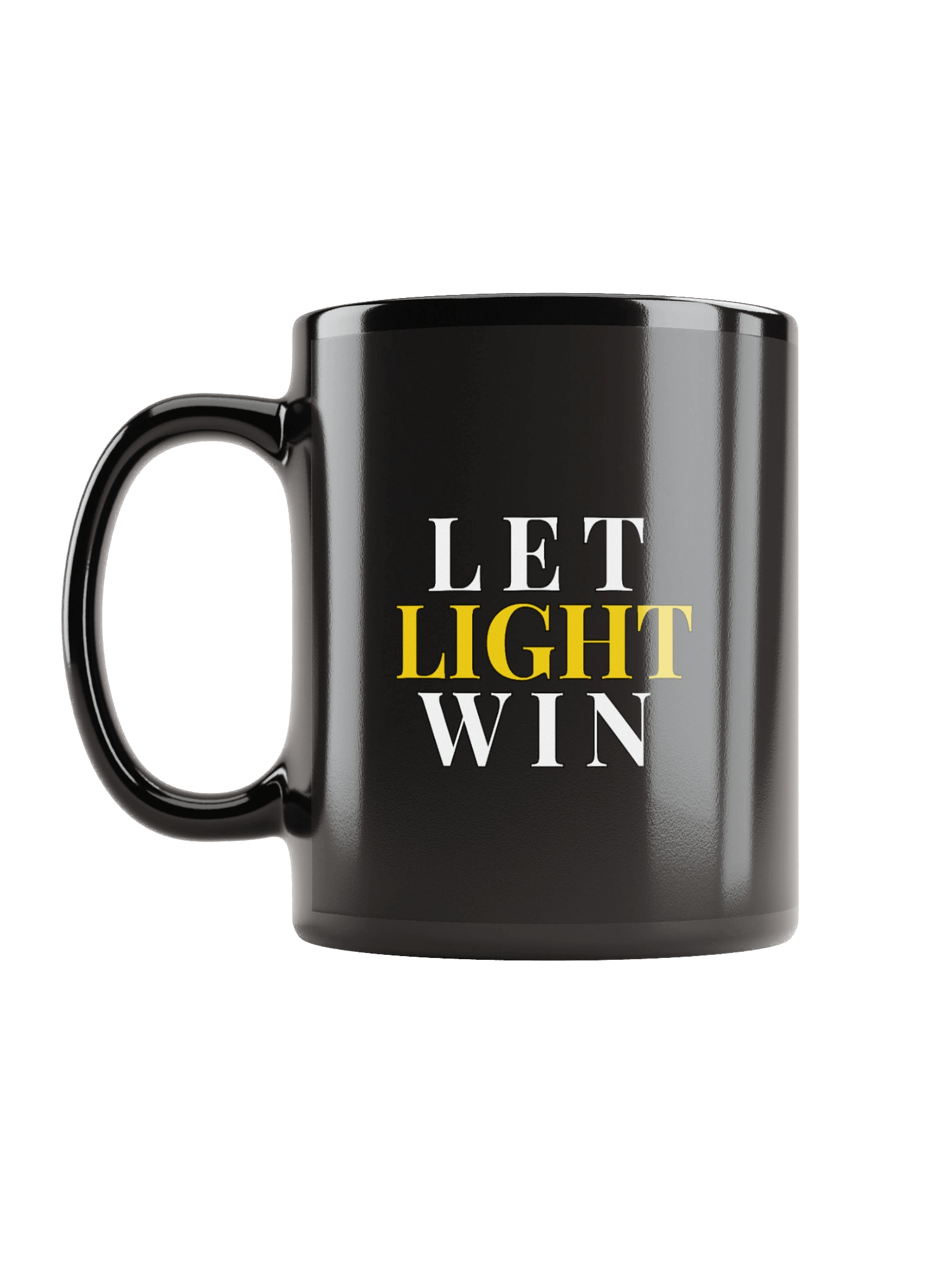 Let Light Win Black Mug - LTW product image (11)