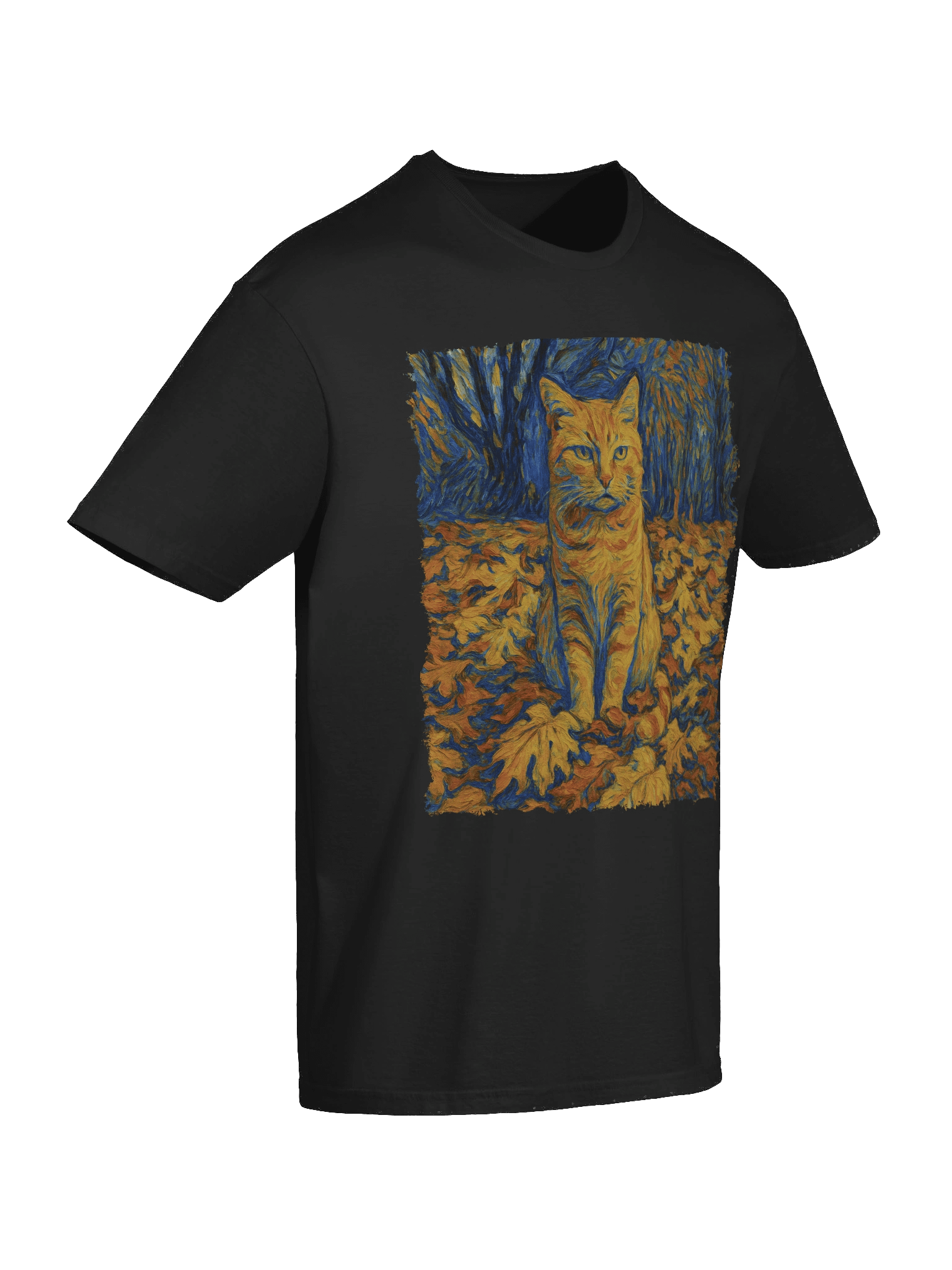 Autumn Feline Cat T-Shirt product image (118)