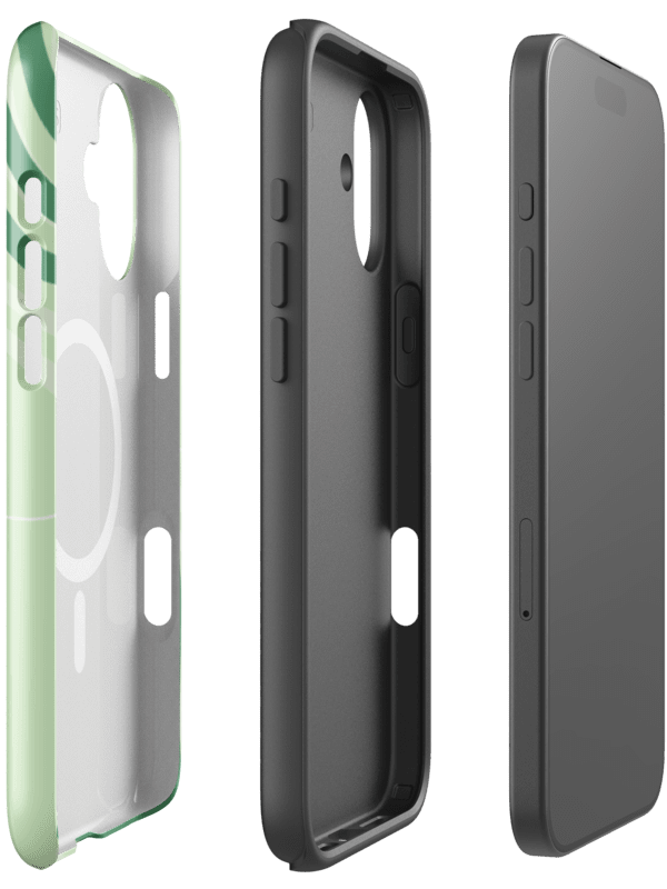 Loving Lines Tough Magnetic iPhone Case, MagSafe® iPhone® Tough Case, iPhone 14, iPhone 15, iPhone 16, Pro, Pro Max, Plus. product image (2)