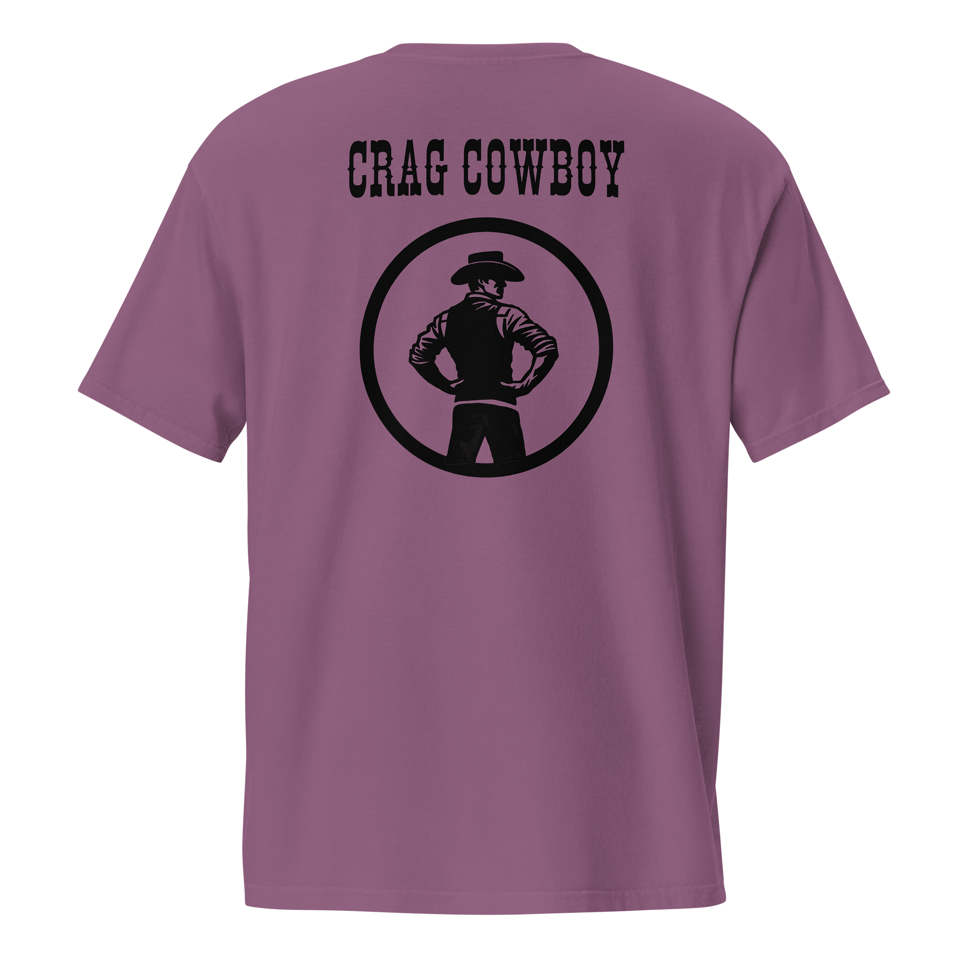 Crag Cowboy (front and back) - Pocket Tee [Unisex Sizing] product image (3)