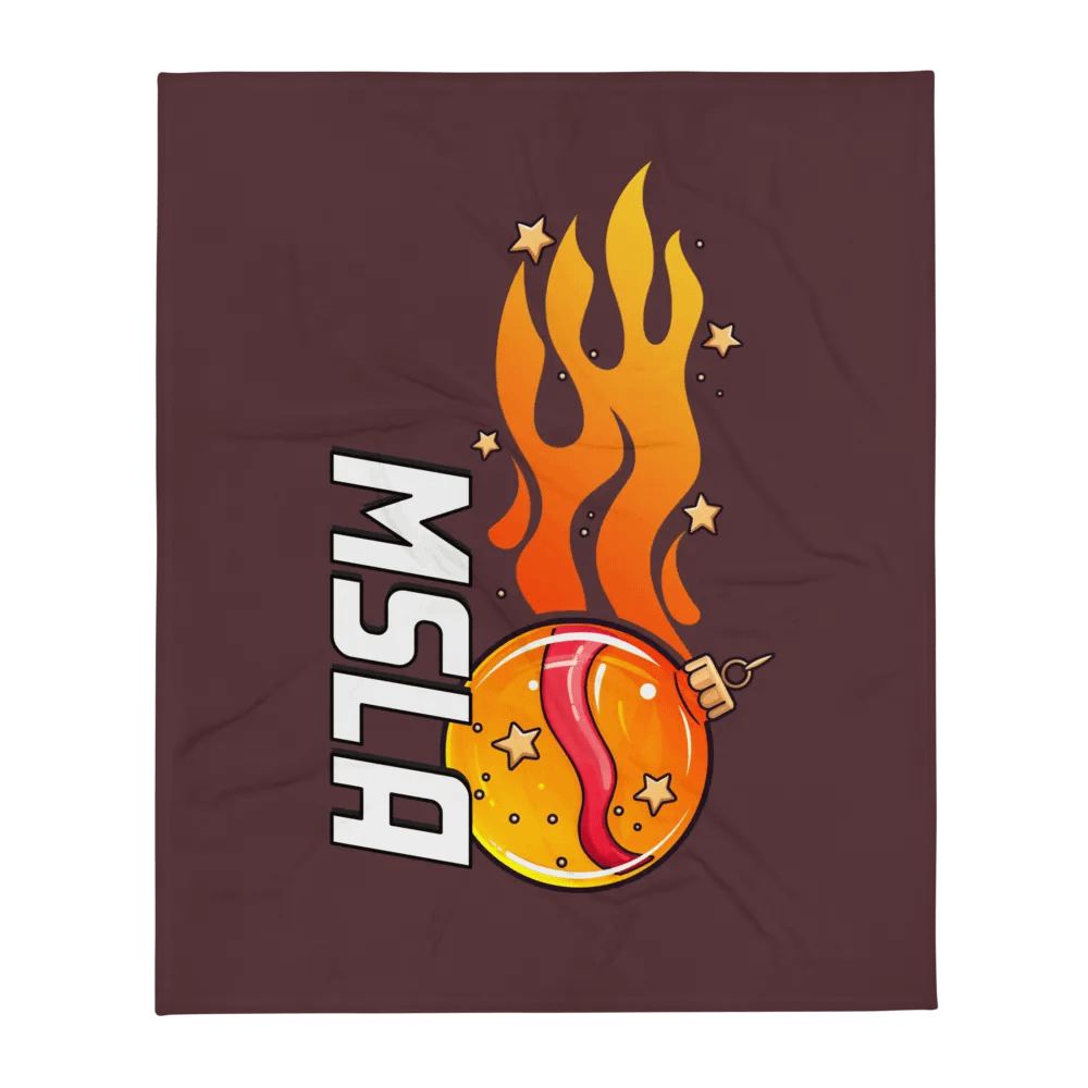 MSLA Holiday Ornament Throw Blanket product image (1)