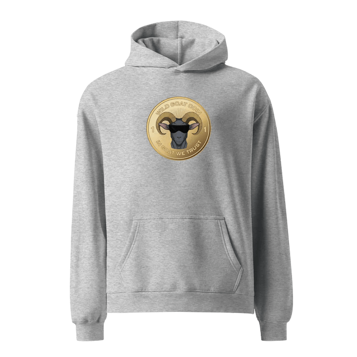 Bold Coin Hoodie [Gray] product image (1)