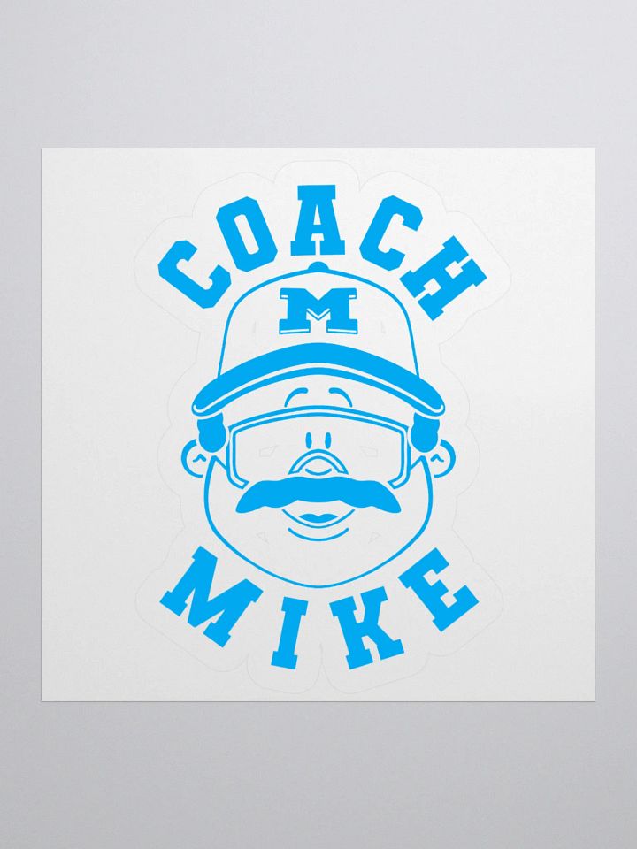 Coach Mike Sticker - Blue product image (1)